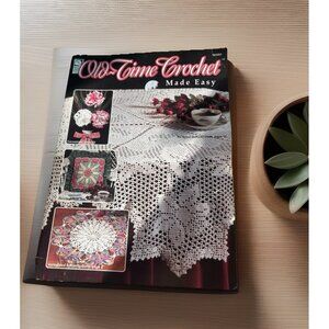 Old-Time Crochet Made Easy Over 20 patterns-1996 House of White Birches-101057